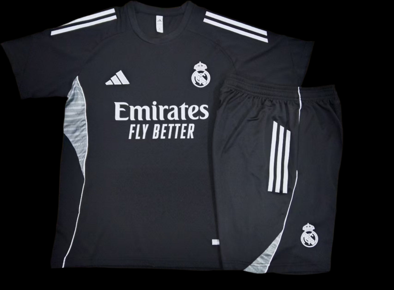 REAL MADRID 24/25 TRAINING KIT NOIR