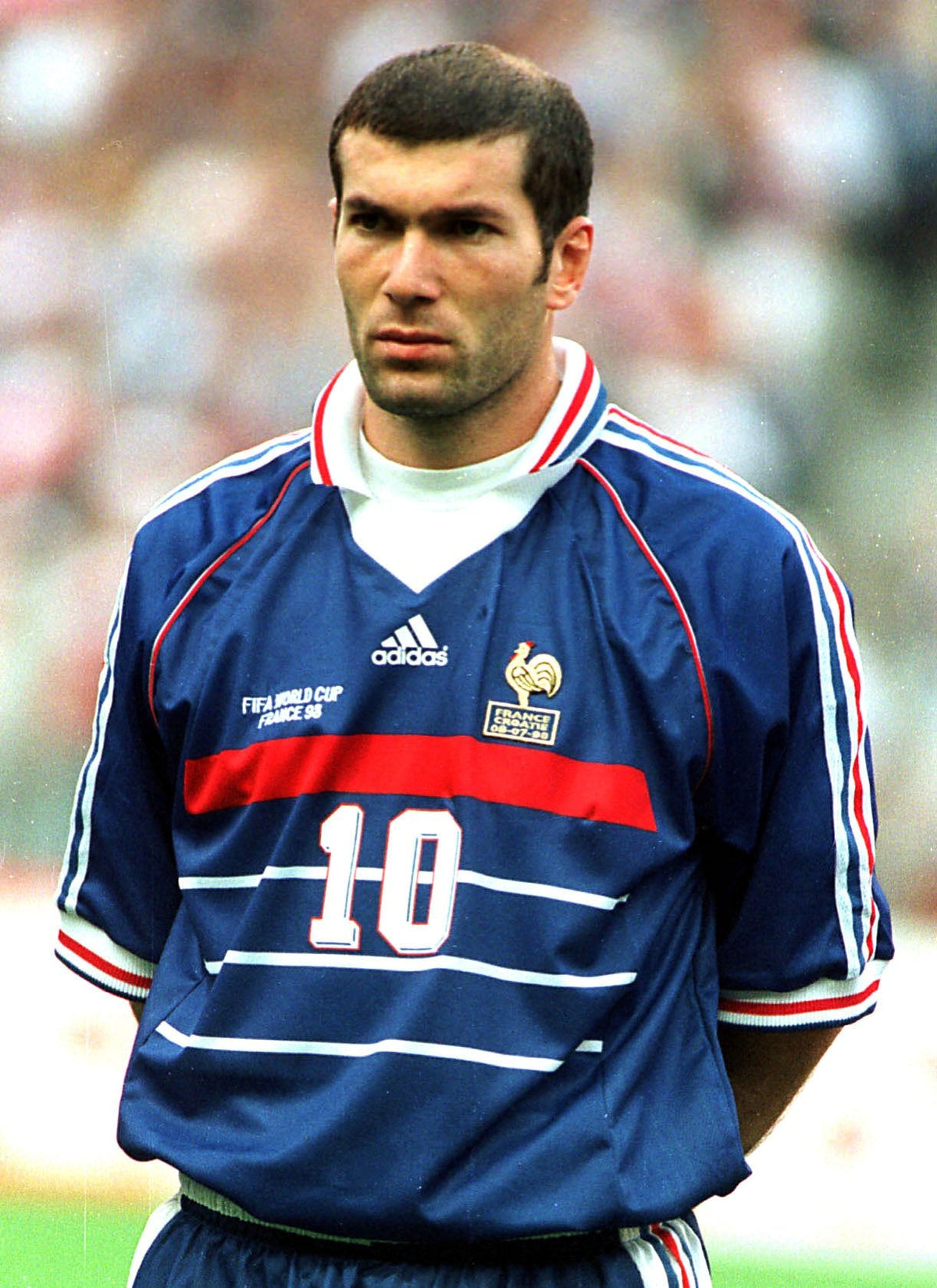 Maillot Rétro France 1998 Domicile Zidane
