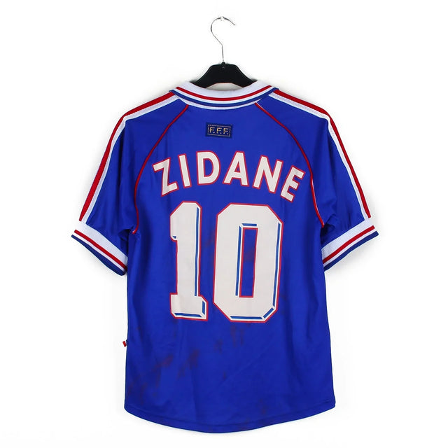 Maillot Rétro France 1998 Domicile Zidane – vue 2