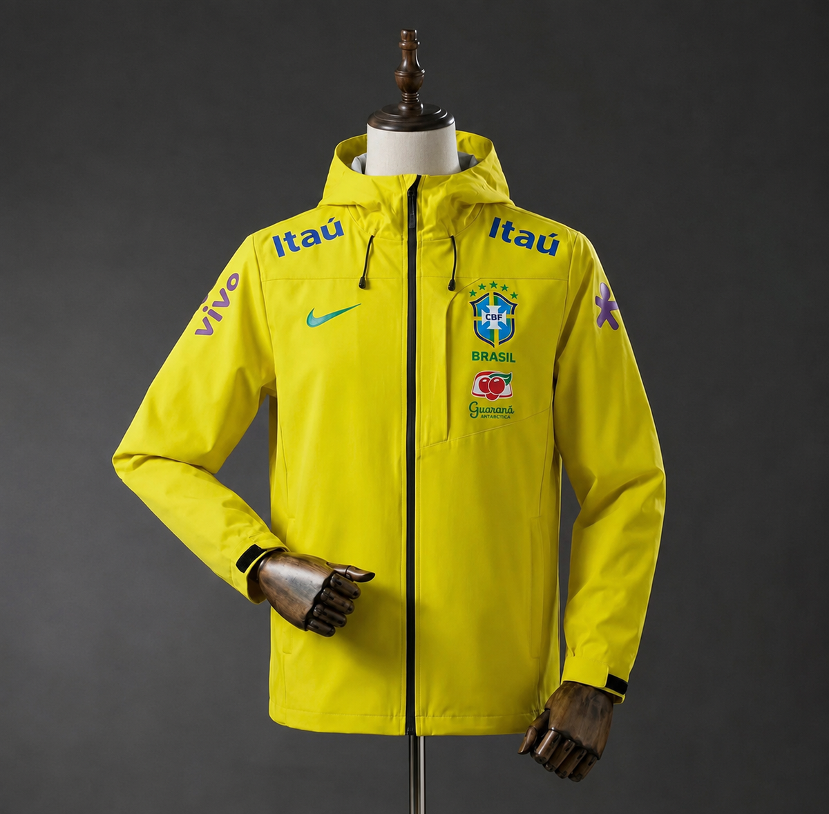 VESTE BRESIL JAUNE