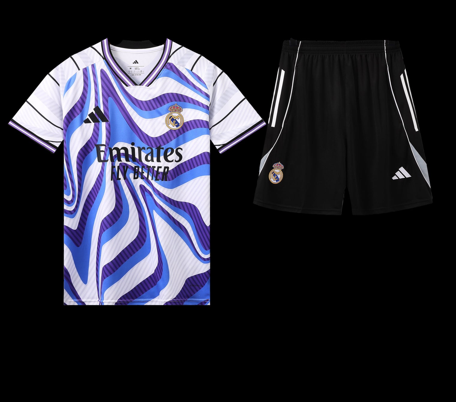 REAL MADRID 25/26 CONCEPT TRAINING KIT BLEU