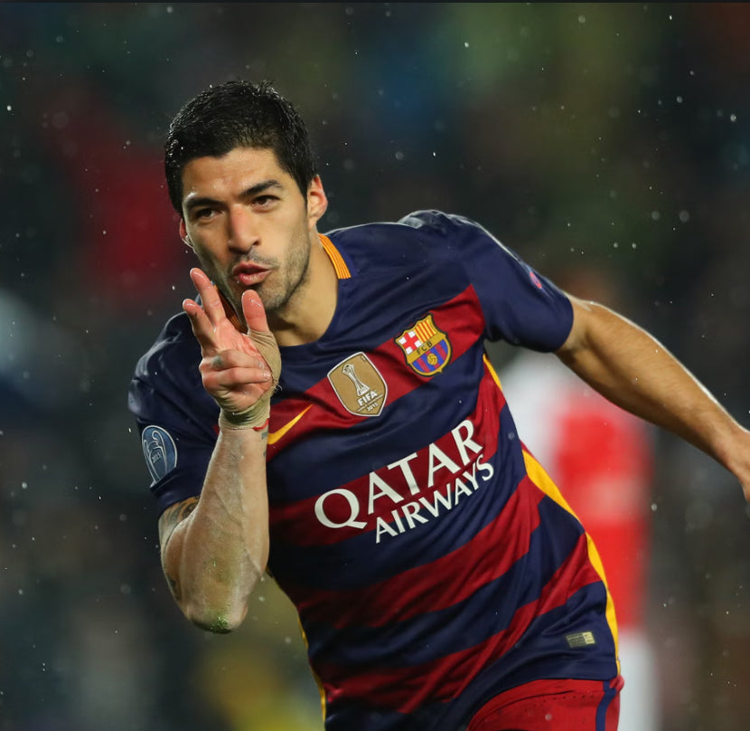 [SUÁREZ] FC BARCELONA 15/16 RETRO DOM
