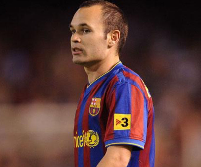 [INIESTA] BARCELONA 09/10 RETRO DOM