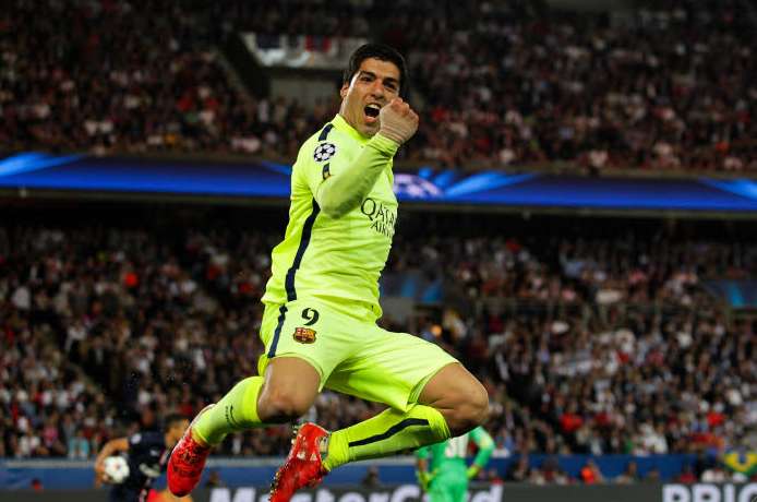 [SUÁREZ] BARCELONA 14/15 RETRO EXT