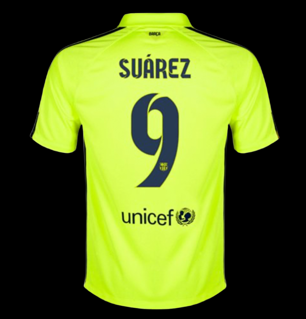 [SUÁREZ] BARCELONA 14/15 RETRO EXT