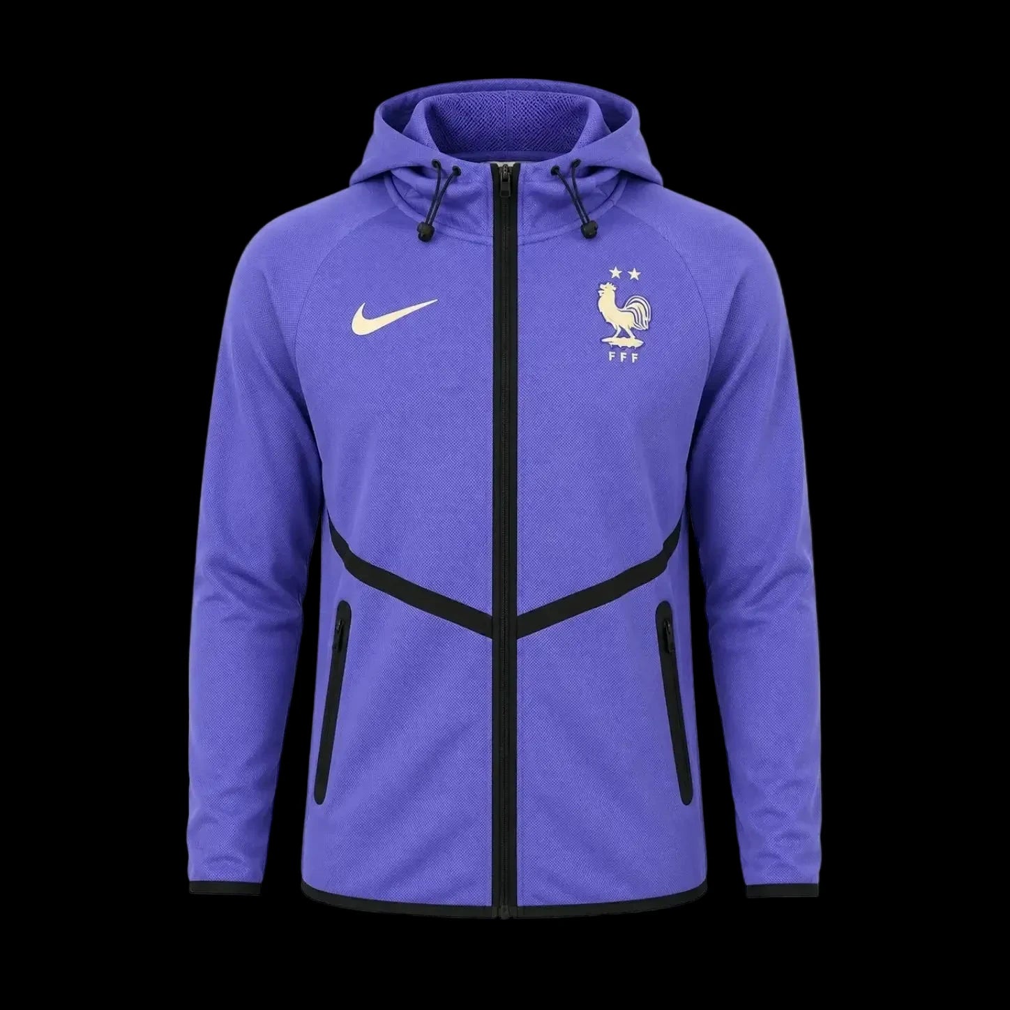 Veste Coupe-Vent Violet France Training Homme 2026 2027